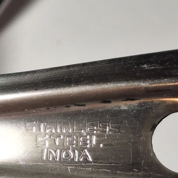 Stainless Steel Kitchen Tools Set of 3 Pieces ladle-skimmer & spoon - Picture 9 of 10